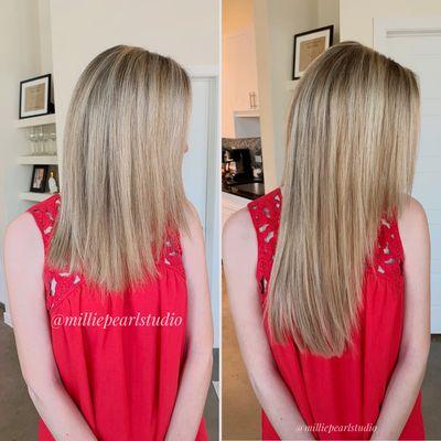 Nano Bead Hair Extensions | no tape, glue, heat, or weft