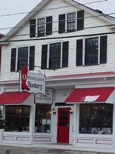 Our old fashioned shoe store.