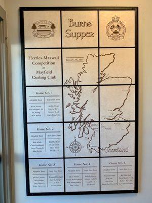 Mayfield members competed in this centennial curling event in Scotland. #UpCloseSavor XP