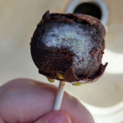 Moldy cake pop