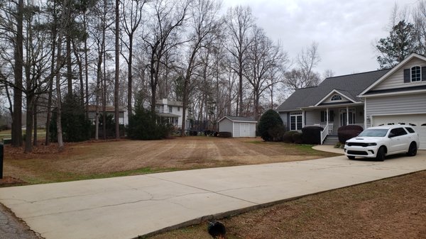 Leaf removal ready for spring