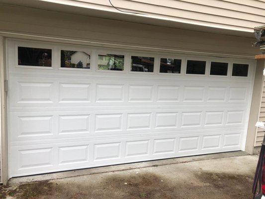 Garage door replace - after