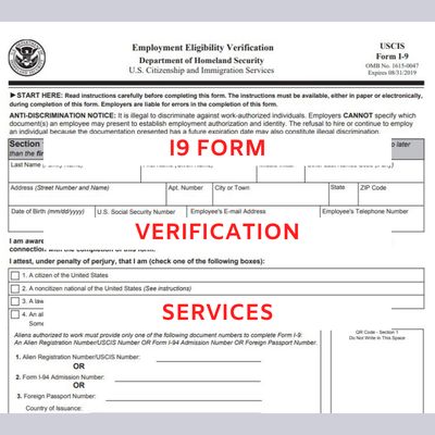 Available for employment I9 verifications. Call to schedule today!