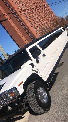 H2 hummer Limo Take Over!