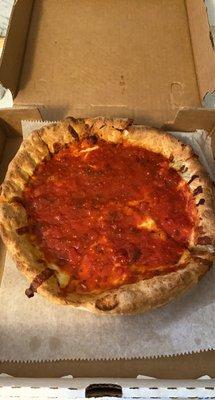 Chicago style pizza