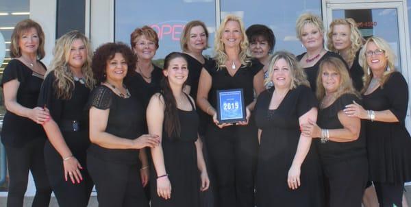 Voted Best Salon in East Windsor 2015