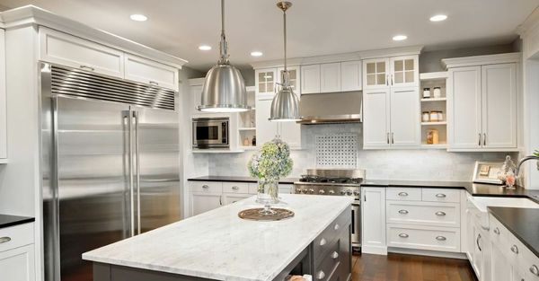 Remodeled kitchen