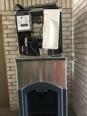 Broken ice machine