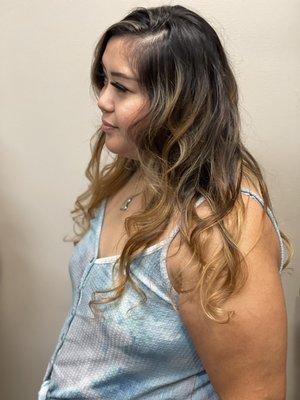 Soft balayage