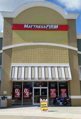 The newest Mattress Firm location in Viera, next to Pier One, Petco and Hobby Lobby. Very close to 95.