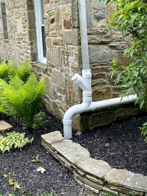 Stormwater drainage installation