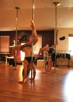 Pole fitness