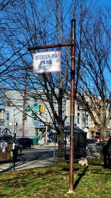 Signage (12/10/22). #RiverviewFiskPark #JerseyCity #NewJersey #Park