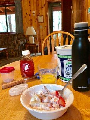 Breakfast Table is set