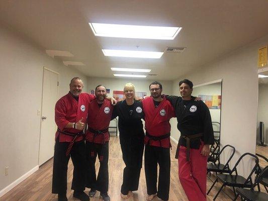 Schu-Fu Family visiting our Dojo