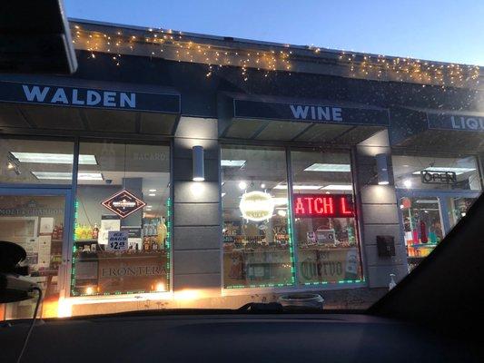 Walden wine and liquor