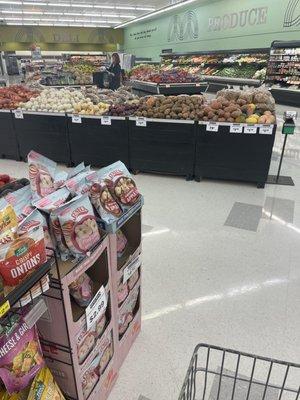 Produce section