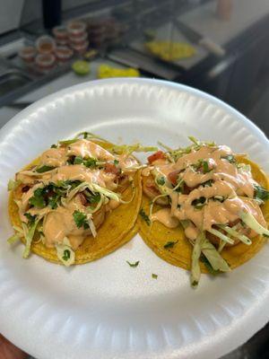 Shrimp tacos