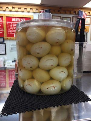 Pickled eggs!