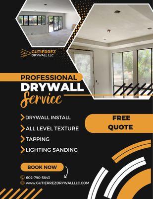 Drywall service