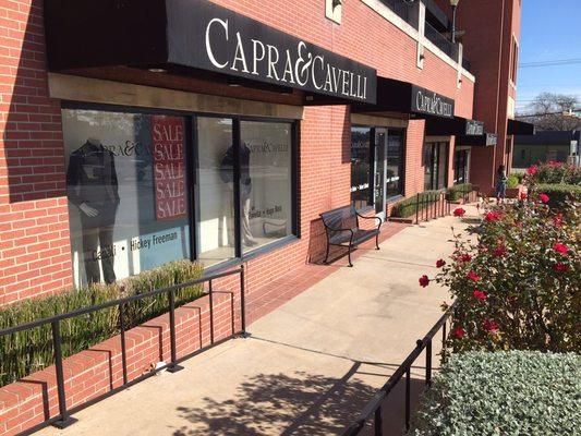 Make an appointment and I will meet you at Capra&Cavelli.