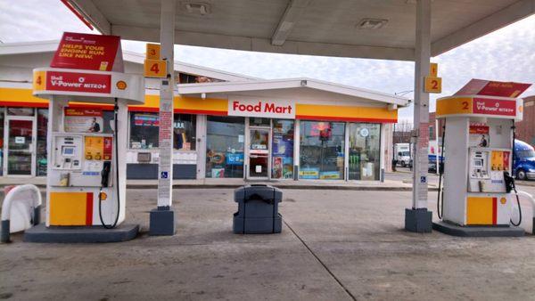 Shell Gas Station at 4647 S. Pulaski Road