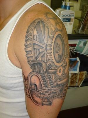 Kaleb just finished it, took a few sessions and turned out perfect