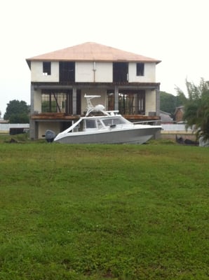 This is an energy efficient house built using insulated concrete forms by ICF ICF LLC