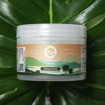 CBD Sugar Scrub Eucalyptus