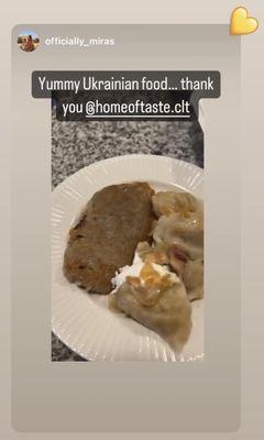 These are incredibly appetizing dishes "Varenyky: potatoe or cabbage" and "potato-meat/mushroom pancakes"