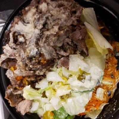 Beef gyro bowl