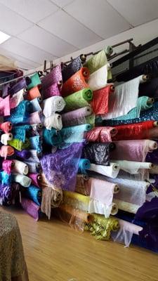 So many choices of silk!