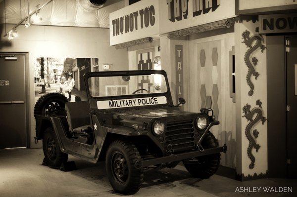 Military Police Vehicle - Vietnam War Exhibit