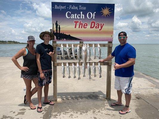 Trout and Redfish