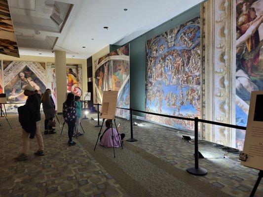 Sistine Chapel Exhibition on 10/24/21