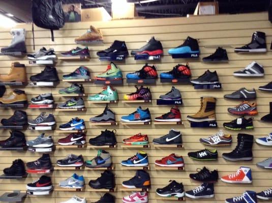 Shoe wall of fame!!