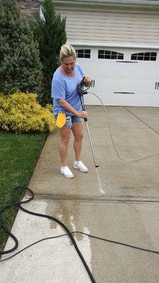 Power washing