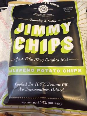 Love Jimmy' Chips, like Tim's Cascade, super crunchy.