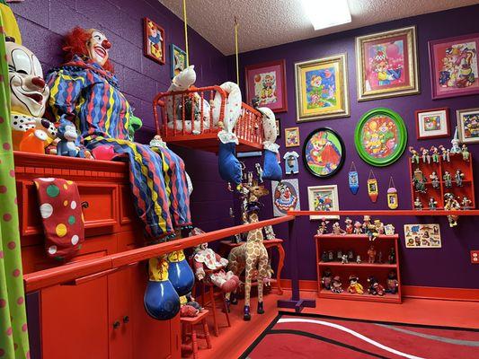 Children's Bedroom With Clowns