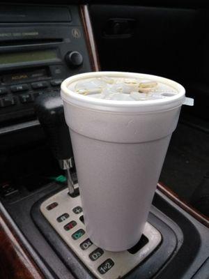 20 oz. Coffee: $1.19