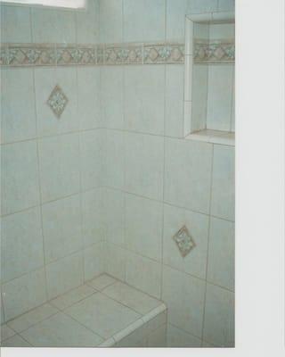 Ceramic Tile Shower