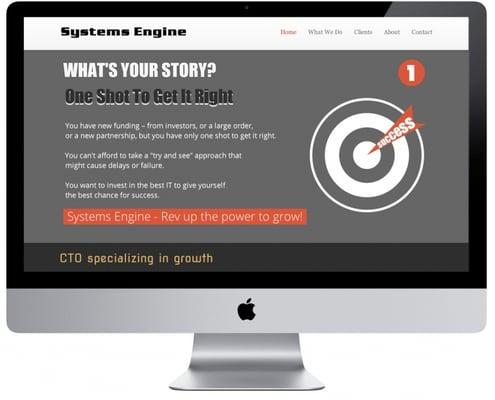 WordPress Website for Systems Engines