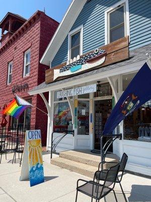 My favorite shop in Suttons Bay & the cutest storefront!