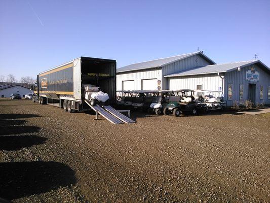 Club Car Delivery Day!