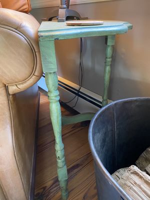 End table. Antique march the one we already owned.