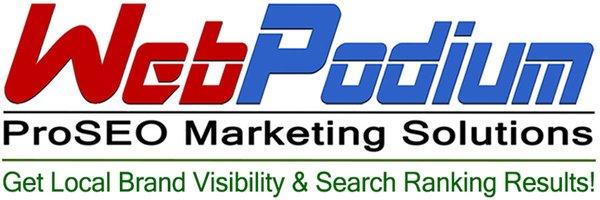 ProSEO Marketing Solutions Logo by WebPodium, Inc. for Local Business Search Engine Rankings & Ad Marketing Results!