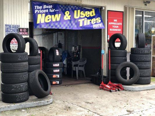 Mobile Tire Service and Roadside Assistance - Text or call us at 954-873-2394!