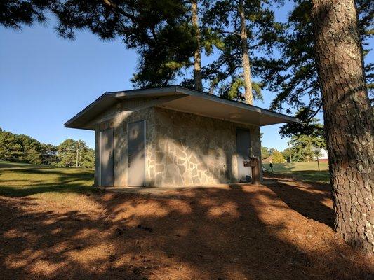 Front nine restroom. There's one on the back nine that looks like this too.