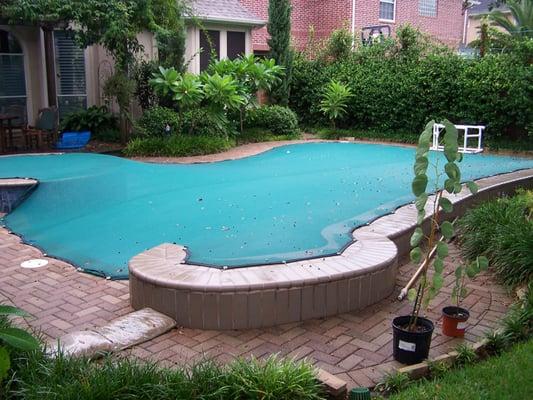 Custom Pool Cover and Safety Net