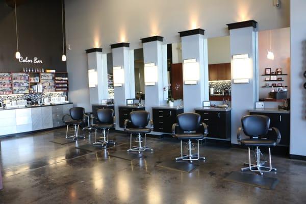 Our newly remodeled salon!